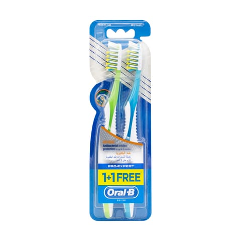 360 Optic White Toothbrush Medium, Multi Color