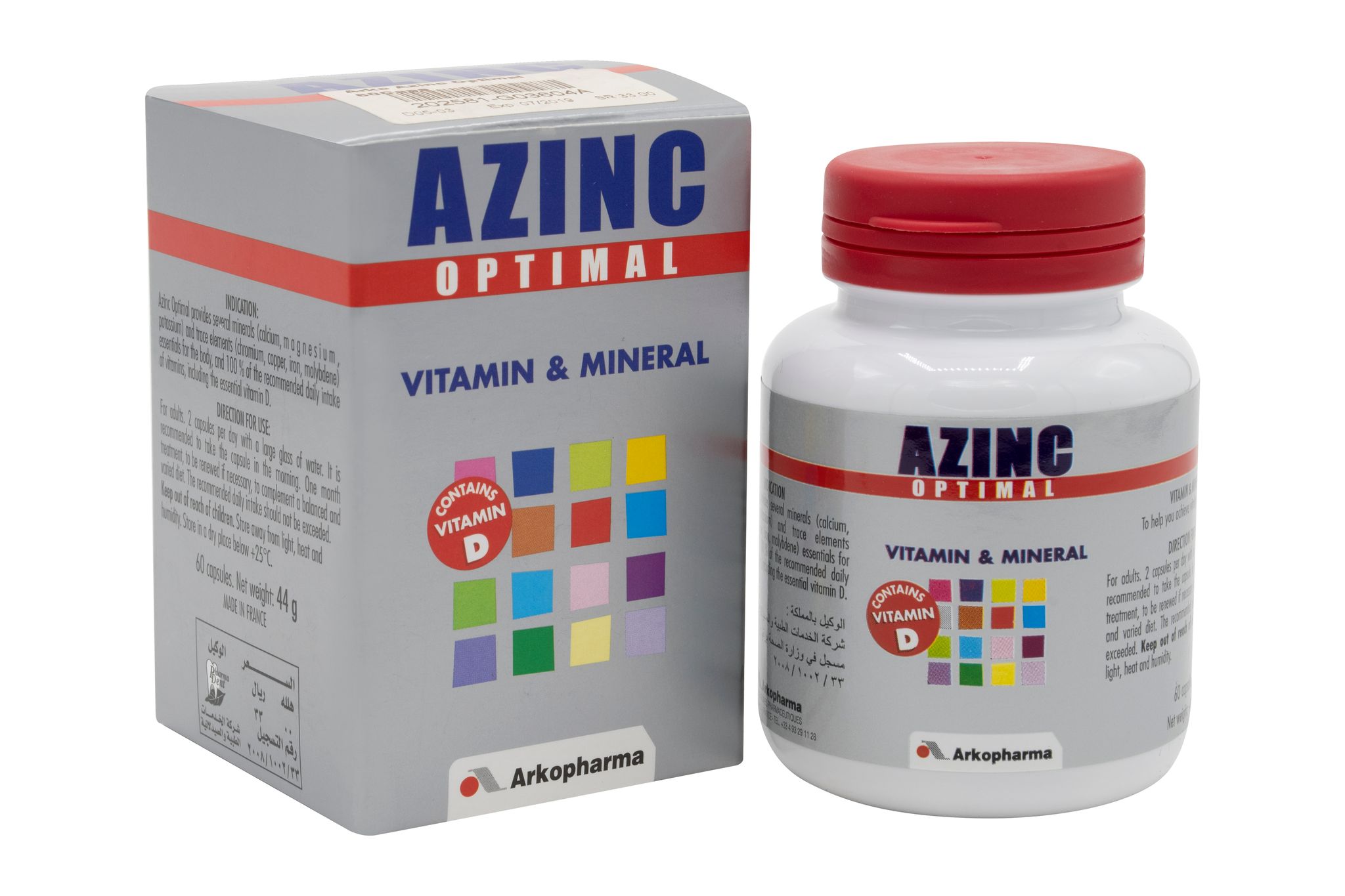 Azinc Health&Vitality 60 Caps