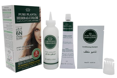 Olia, 4.0 Dark Brown, No Ammonia Permanent Haircolor, with 60% Oils