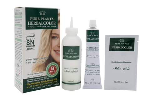 Olia, 4.0 Dark Brown, No Ammonia Permanent Haircolor, with 60% Oils