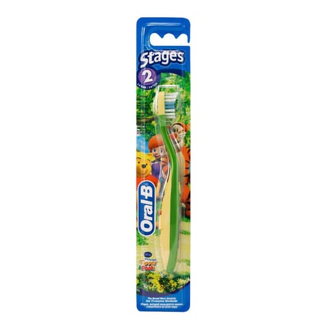 360 Optic White Toothbrush Medium, Multi Color