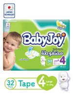 Value Pack,Large 4, 32 Count, 10-18 Kg