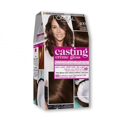 Olia, 4.0 Dark Brown, No Ammonia Permanent Haircolor, with 60% Oils