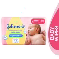 Extra Sensitive Baby Wipes 56 Wipes \ 2+1 Free