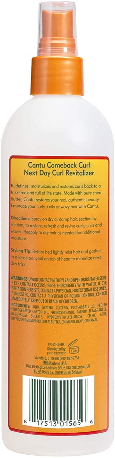 Shea Butter Comeback Curl Next Day Curl Revitalizer- 355ml