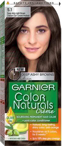 Olia, 4.0 Dark Brown, No Ammonia Permanent Haircolor, with 60% Oils