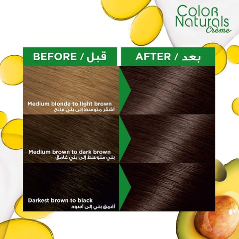 Olia, 4.0 Dark Brown, No Ammonia Permanent Haircolor, with 60% Oils