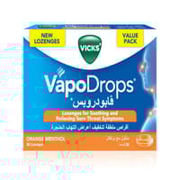 Vicks Vapodrops Orange Menthol 36 Loz