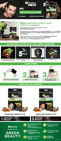 Olia, 4.0 Dark Brown, No Ammonia Permanent Haircolor, with 60% Oils