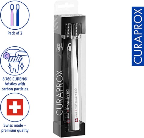 360 Charcoal Infused Bristles