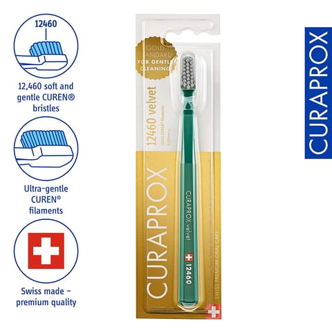 Silver Antibacterial ToothBrush - Silver
