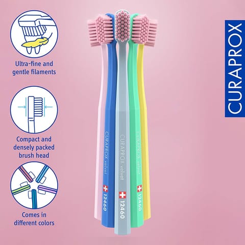 Silver Antibacterial ToothBrush - Silver