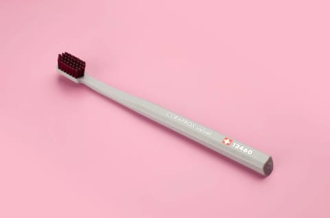 Silver Antibacterial ToothBrush - Silver