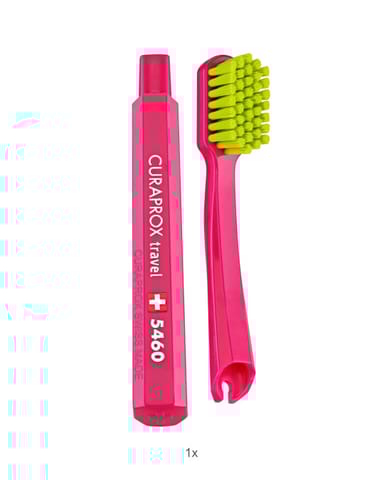Curaprox travel set, red