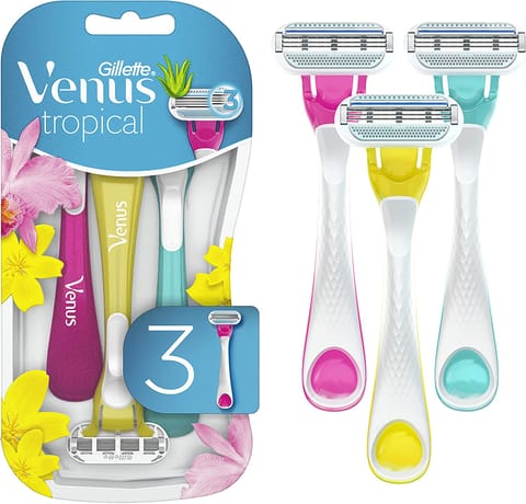 Venus and Olay Womens Razor Refill Cartridges 4 Count