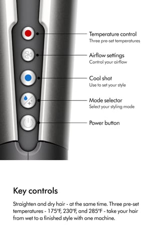 Dyson Corrale Blue/Blush
