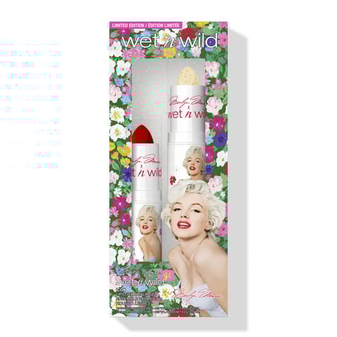 WnW Marilyn Monroe Lipstick & Balm Set