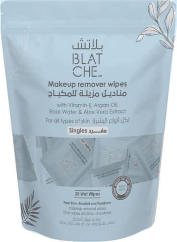 Blatche Makeup Remover Wipes Single Pack