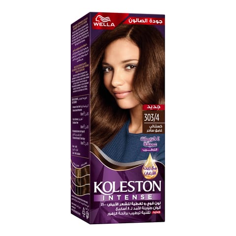 Olia, 4.0 Dark Brown, No Ammonia Permanent Haircolor, with 60% Oils