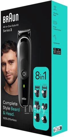 BRAUN BT3240 BLK/BLU + RZR BOX CEEMEA