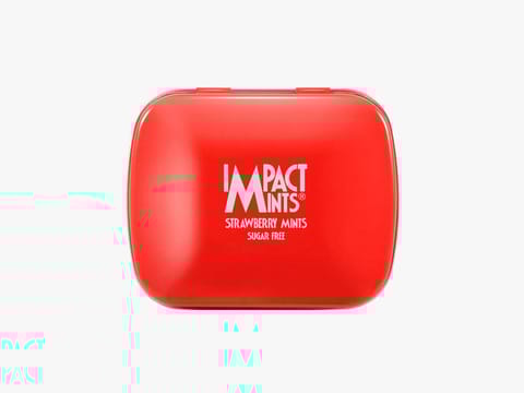 Impact Classic Strawberry Sugar free Mints 14G