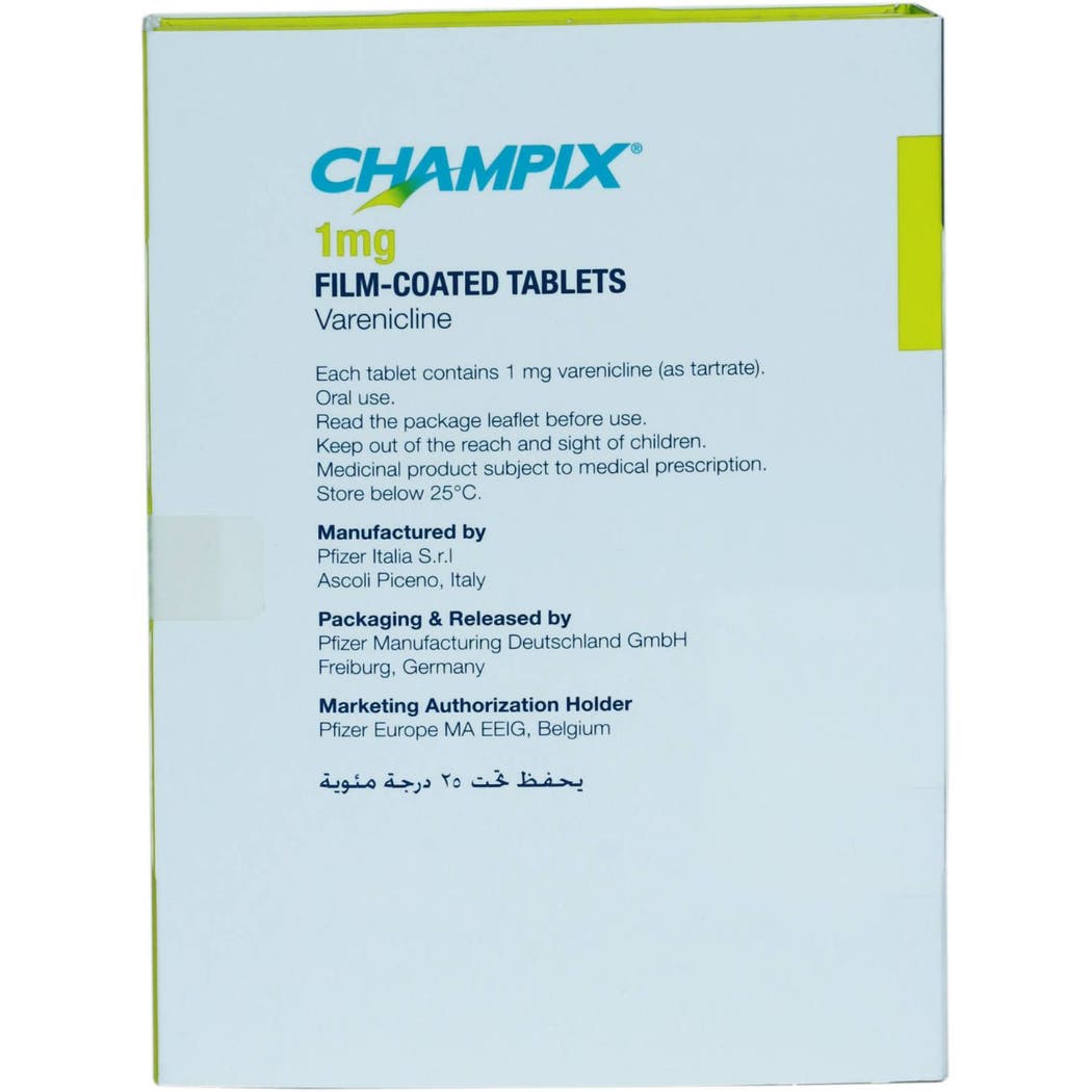 Champix 1Mg 28Tablet