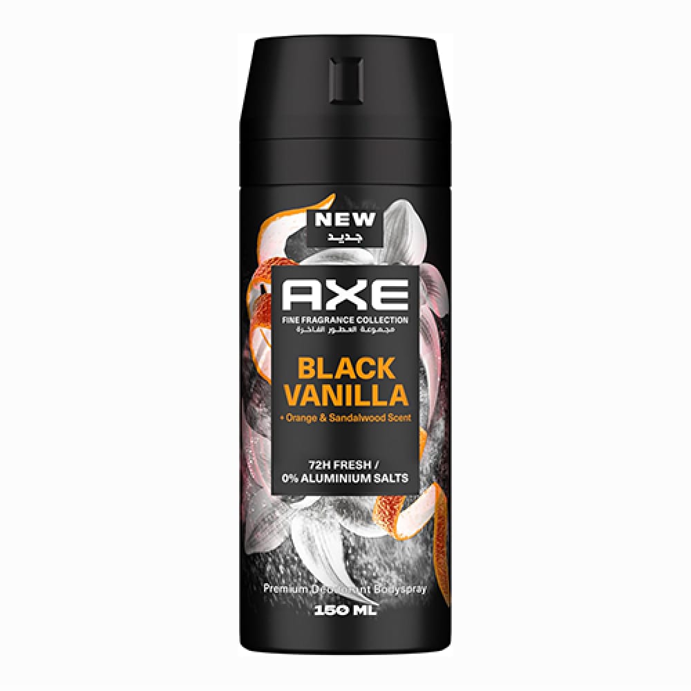 Axe Aero Black Vanilla Deo Spray 150Ml