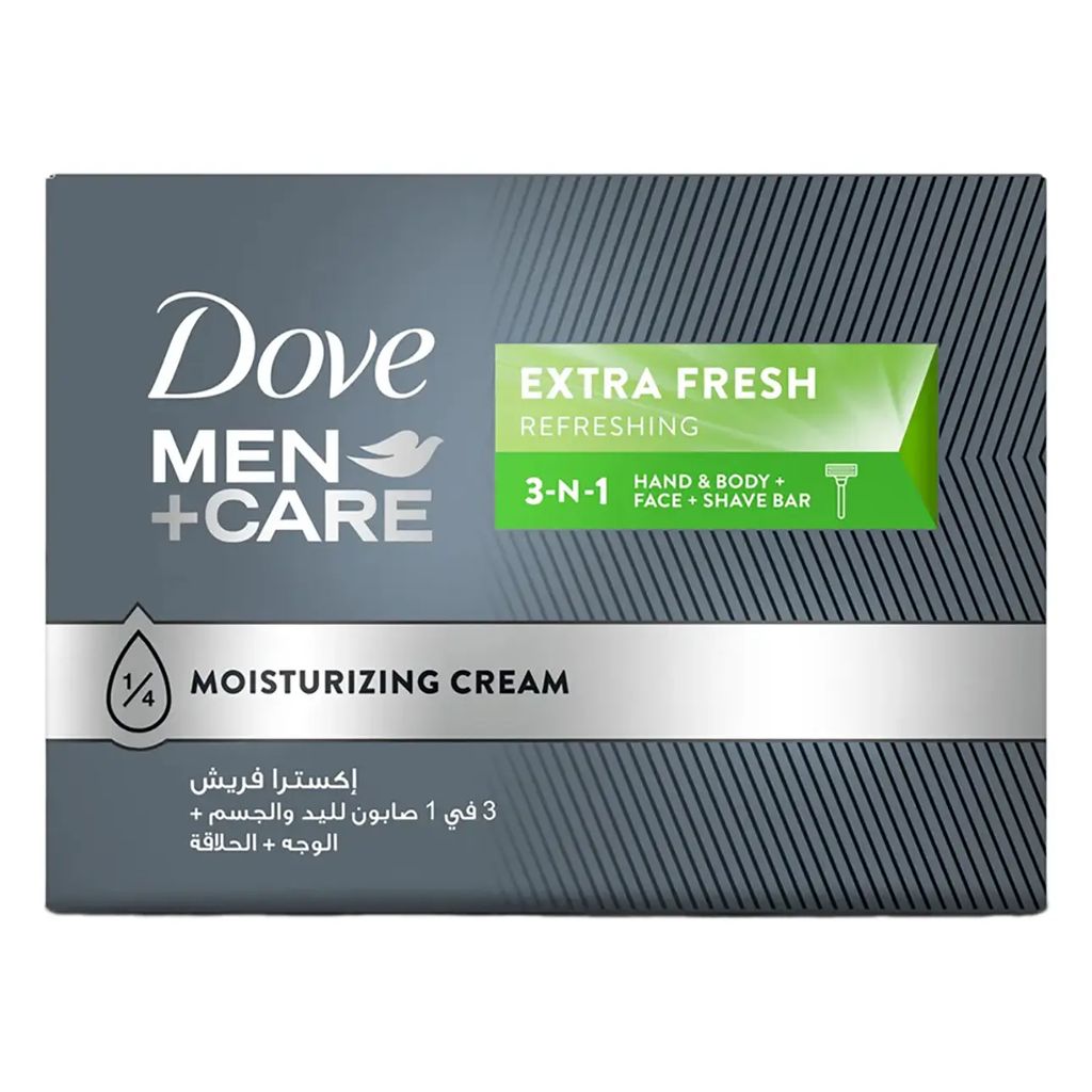 Dove M+C 3 In 1 Extra Fresh Bars 100 Gm