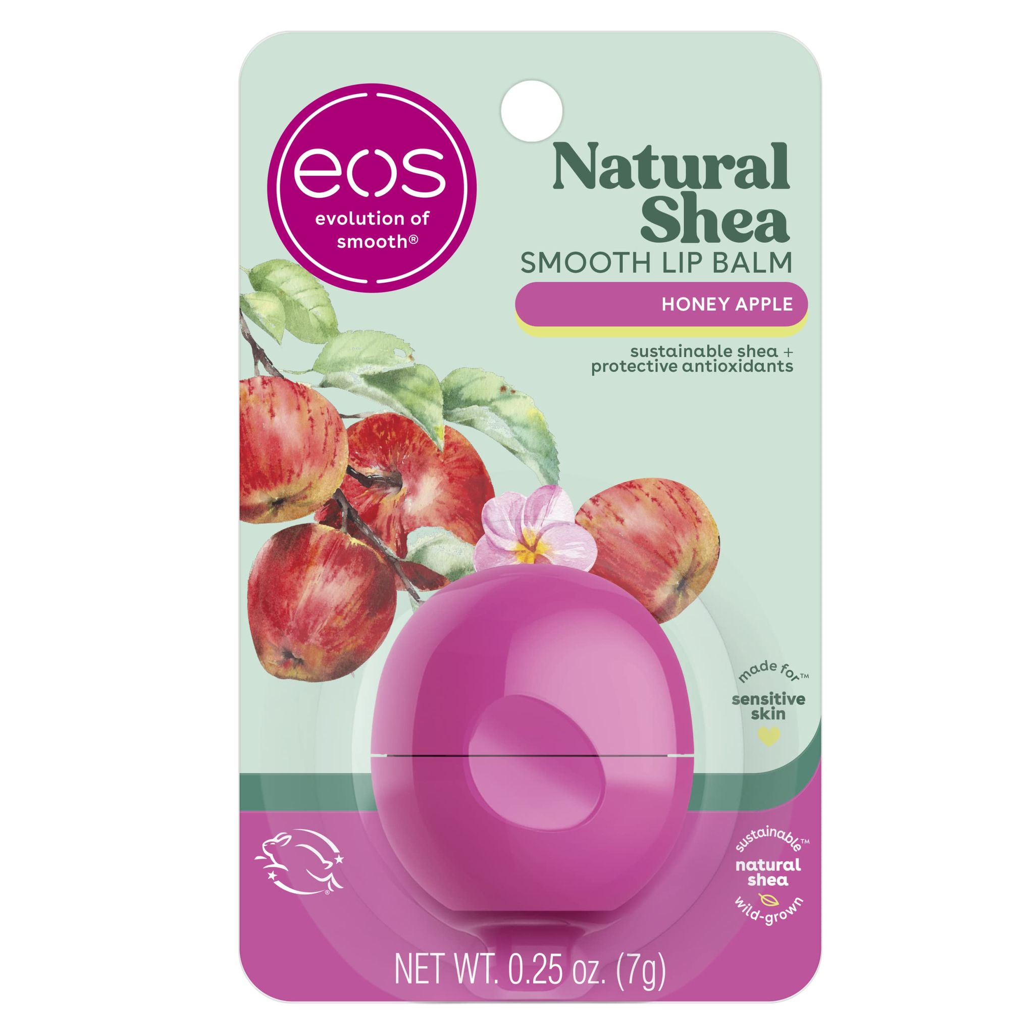 Eos Natural Lip Balm Honey Apple 7 G