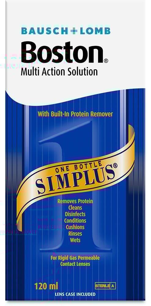 Boston Simplus Hard Lens Solution 120ml