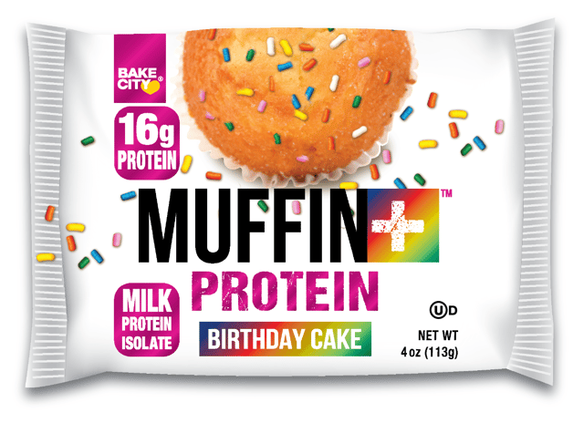Muffin+ Protein Birthday Cake 113 G
