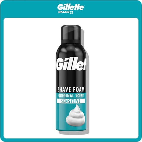 Gillette Shaving Foam Sensitive 200Ml