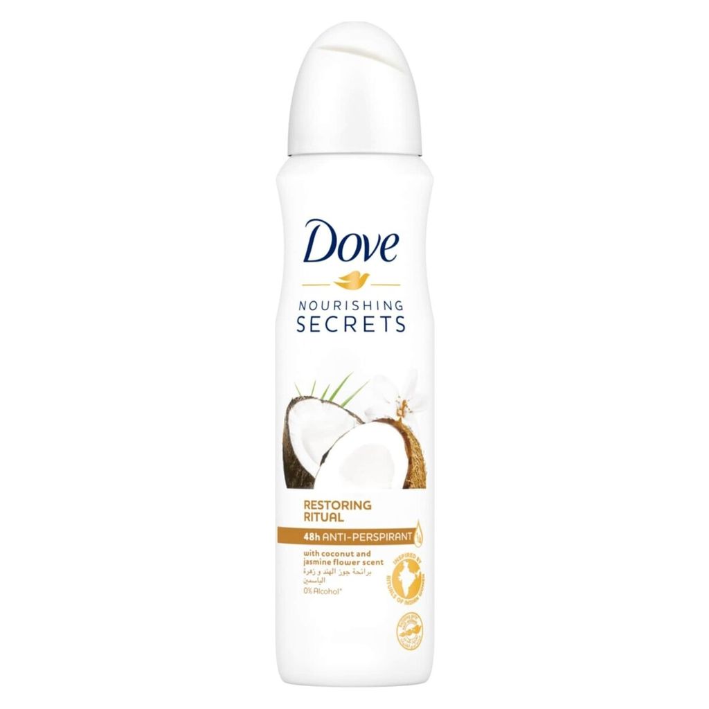 Dove Deo Coco & Jasmin Cstr 12X150Ml