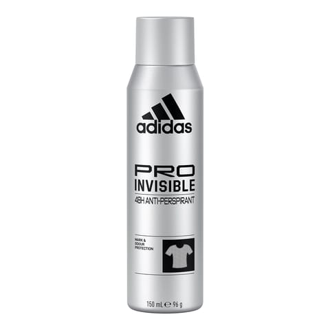 Adidas Deo Spray Invisible Uomo 150Ml