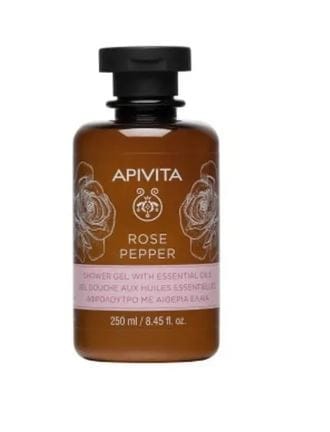 Apivita Shower Gel  Rose Pepper 250ml
