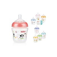 Nuby Printed Bottle Slow Flow Nipl 180Ml