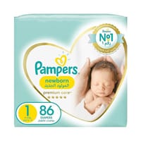 Pampers Ultimate Comfort Size 1 (Newborn, 2-5Kg) 86Pc