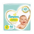 Pampers Rash Protection,New Born Size 2 (3-8Kg) 46Pc