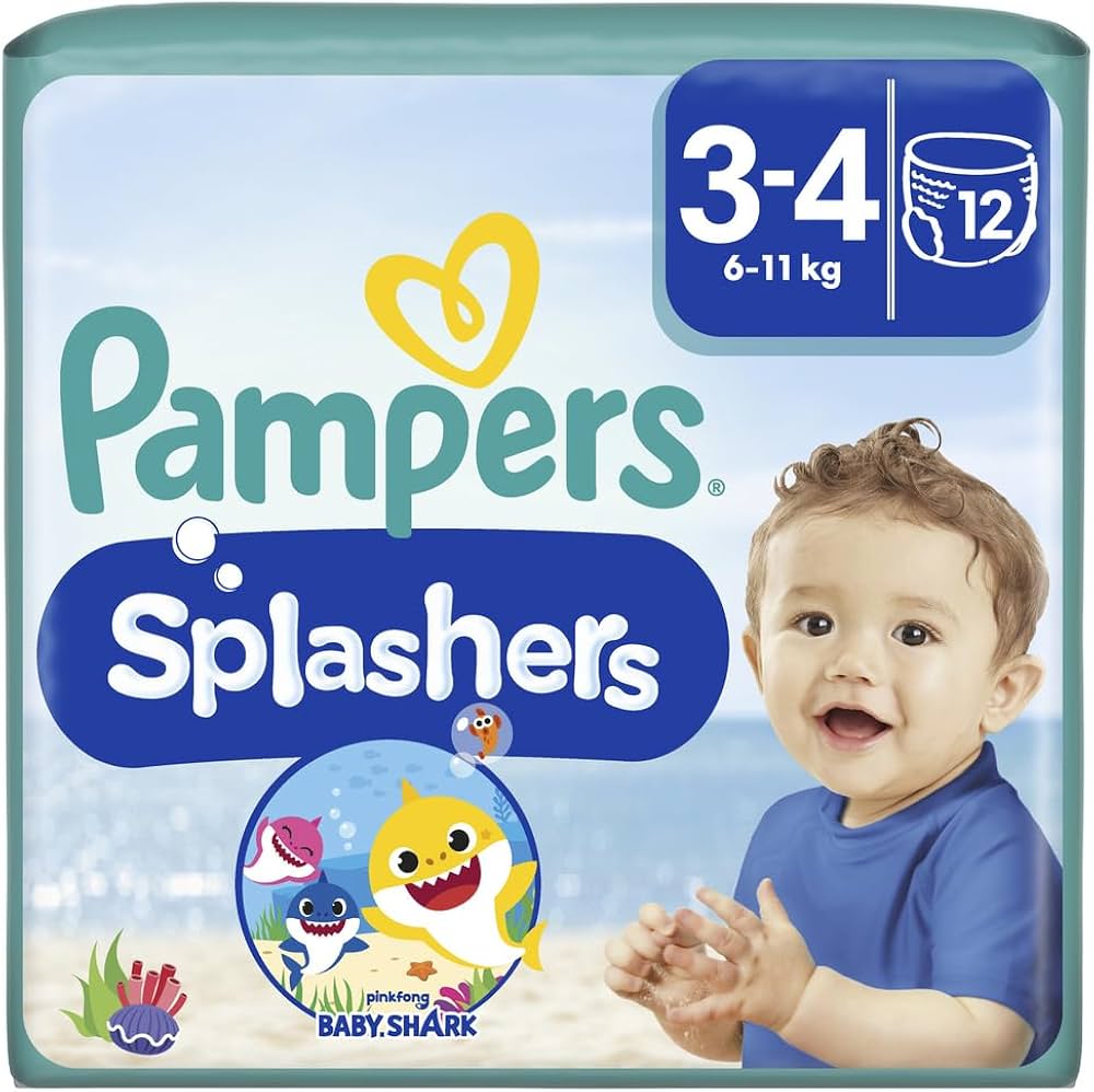 Pampers Rash Protection Taped Diapers, Size 3 (6-10Kg) 12Pc