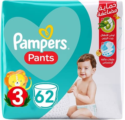 Babyjoy Compressed Diapers, Size 6 60Pc