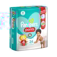 Pampers No-4 Large Pants 4x24