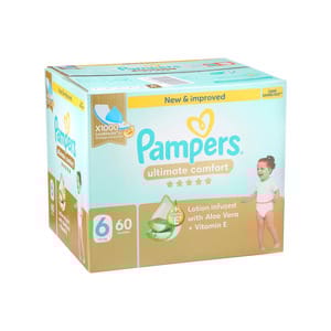 Pampers No-6 XXL Junior Premium Cre 1x60
