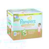 Pampers No-6 XXL Junior Premium Cre 1x60