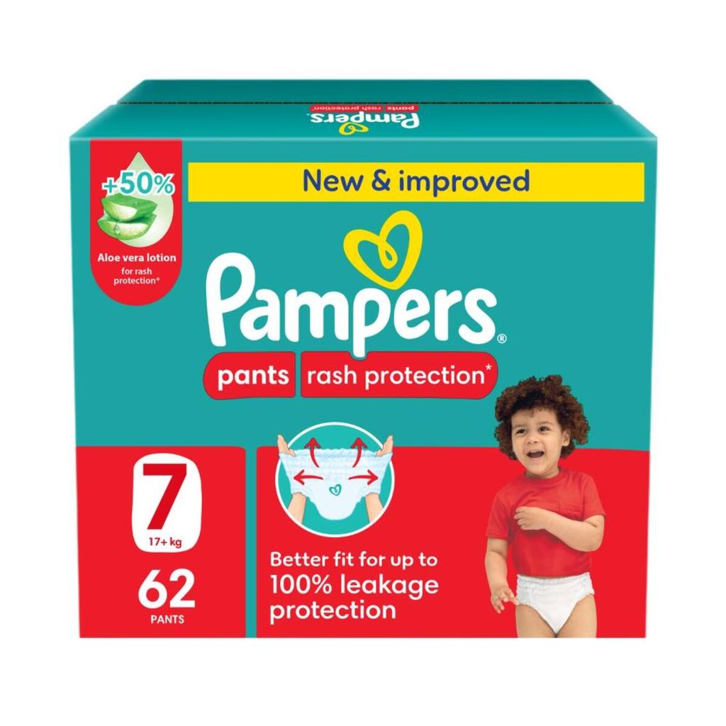 Pampers No-7 XXXL Pants Mega Pack 1x62