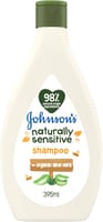 Johnson Natural Sensitive Shampoo 395 Ml