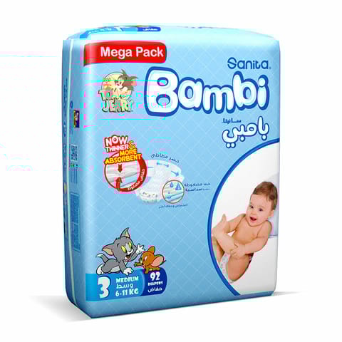 Bambi No-3 Medium Mega 2x92