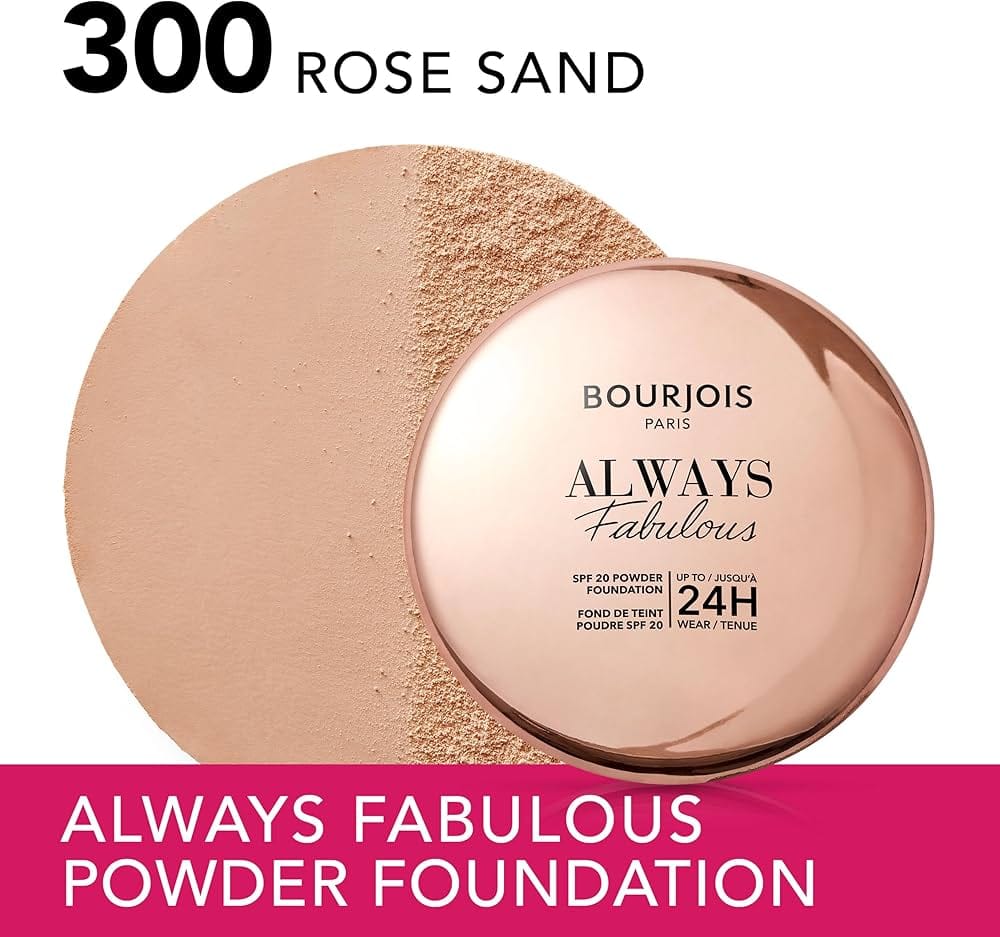 Bourjois Always Fabul Compact Powder#300