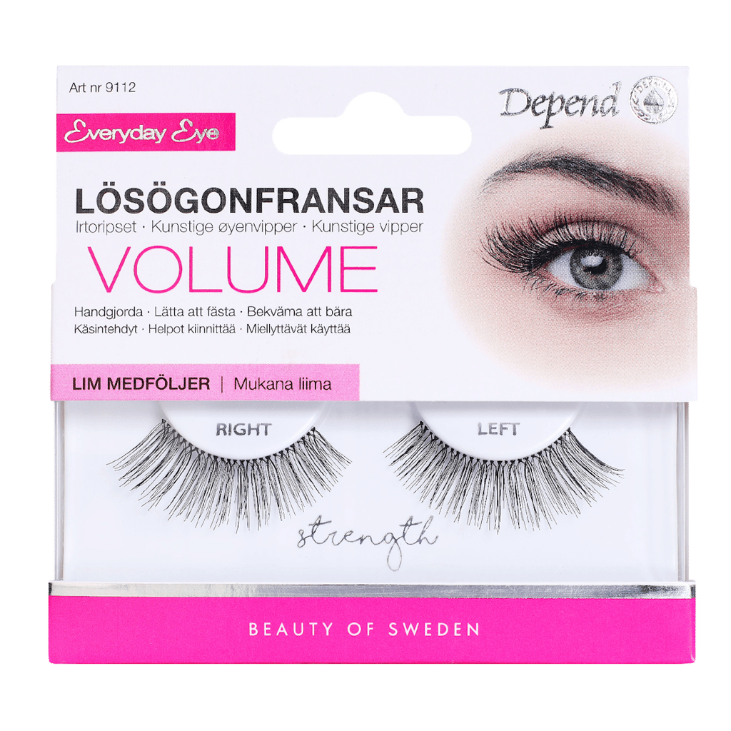 Depend Eyelashes Volume# 9112