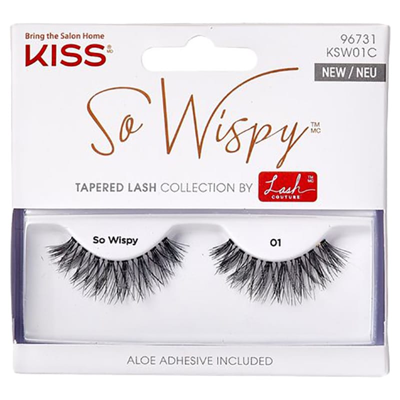Kiss Eyelashes -  KSW01 Tapered So Wispy