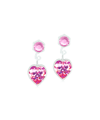 Blomdahl - D - 4/6mm Pendent Heart Rose
